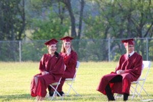 Trinity grads celebrate with outdoor ceremony